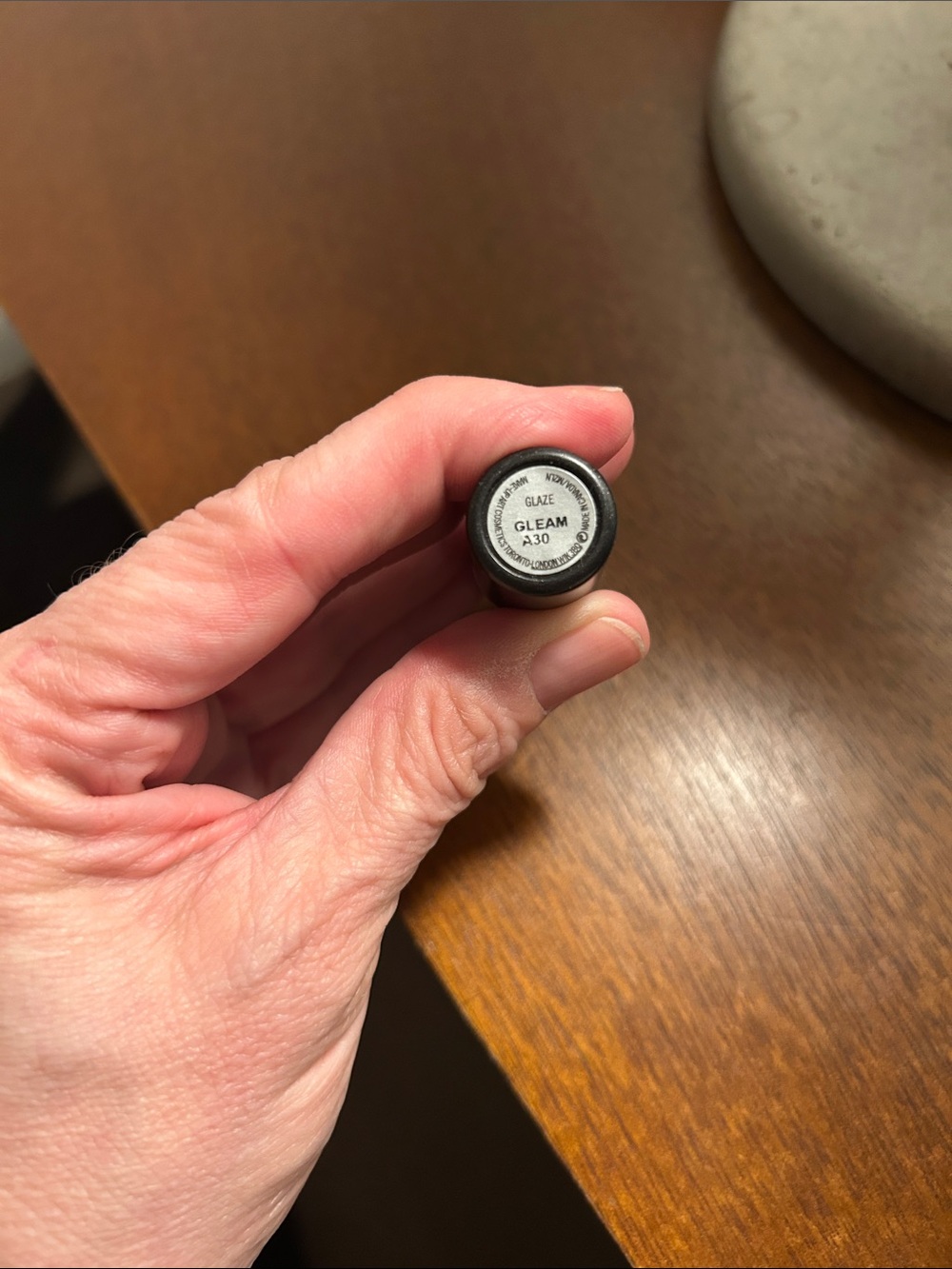 OOP!! MAC Cosmetics GLEAM glaze lipstick, BNWOB! HTF! - Picture 6 of 7